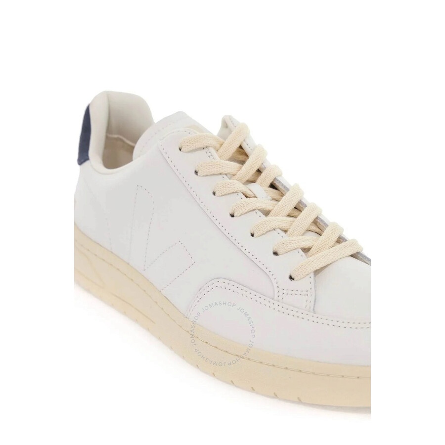 Veja V-12 Leather Low-Top Sneakers - 4