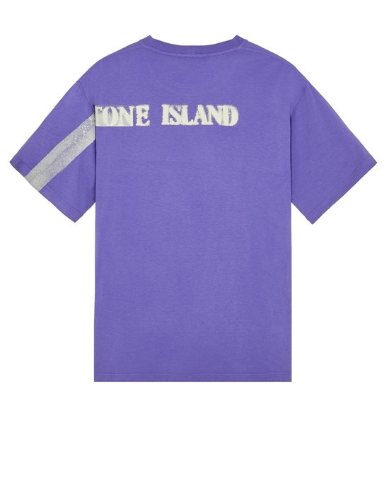 Stone Island 2RC86 STRIPES SIX PRINT LAVENDER REVERSIBLE