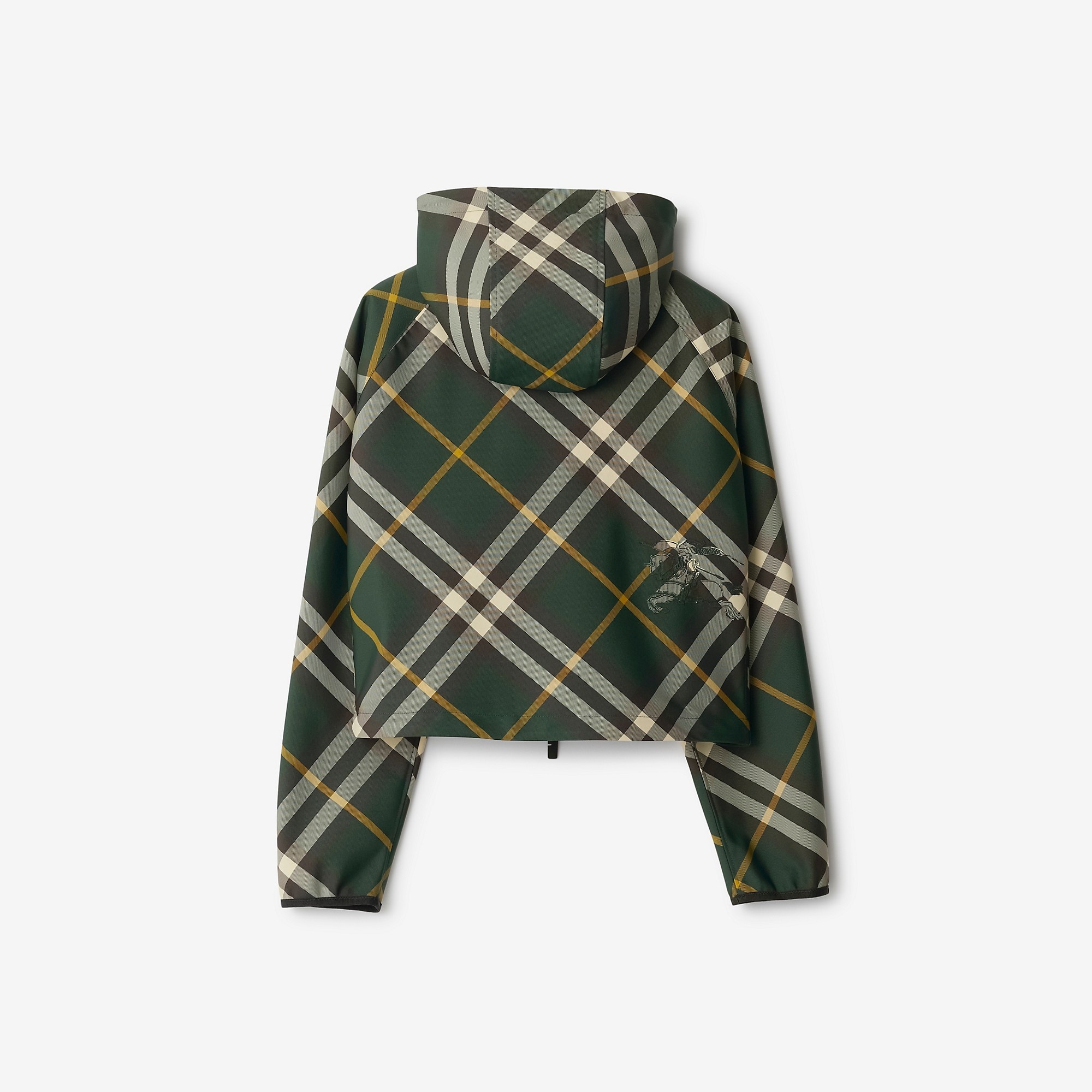 Cropped Check Lightweight Jacket - 5