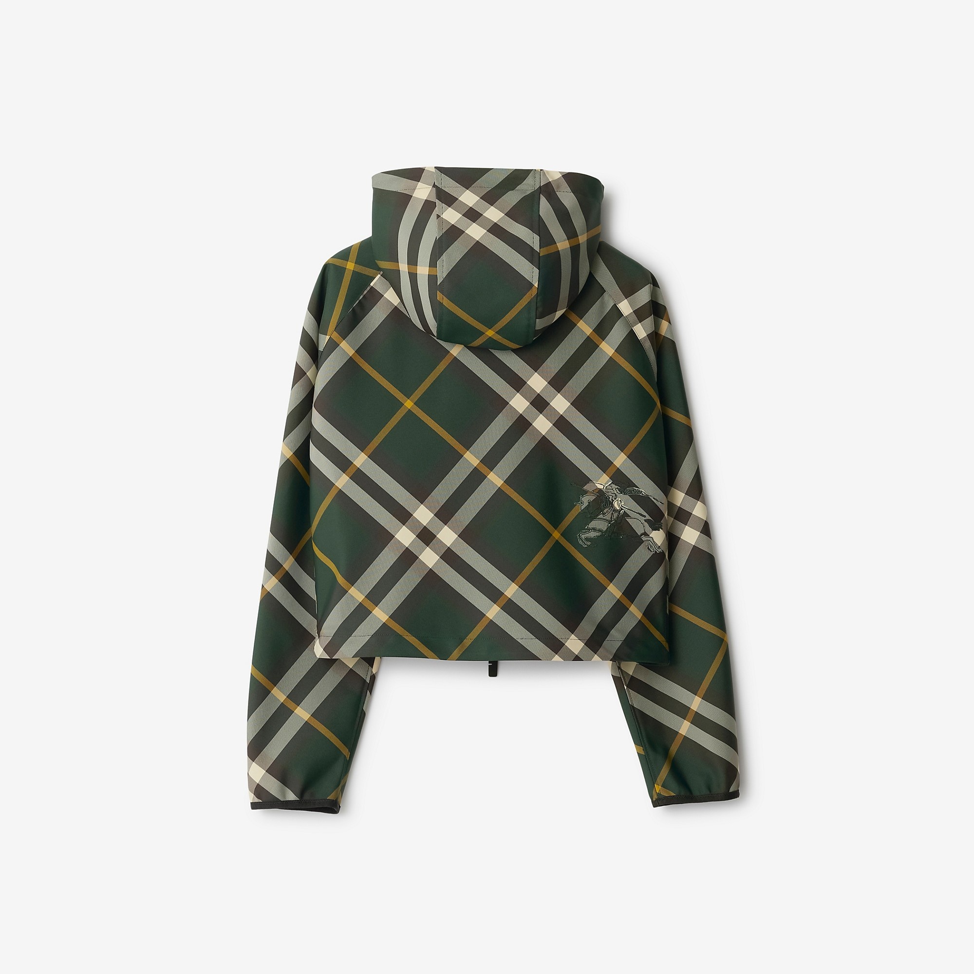 BURBERRY｜JACKETS (Cropped Checkered Light Jacket (80823 Burberry Cropped Check Lightweight Jacket | REVERSIBLE