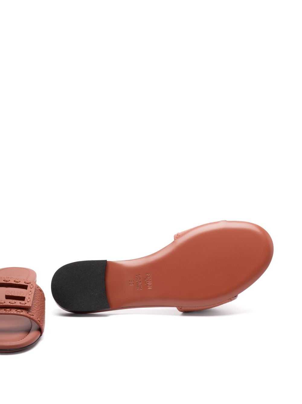 logo-buckle slides - 4