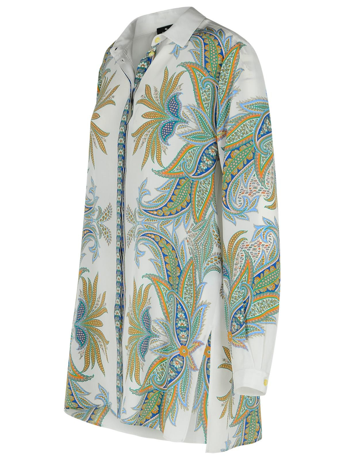 Etro Multicolor Silk Shirt Women - 2