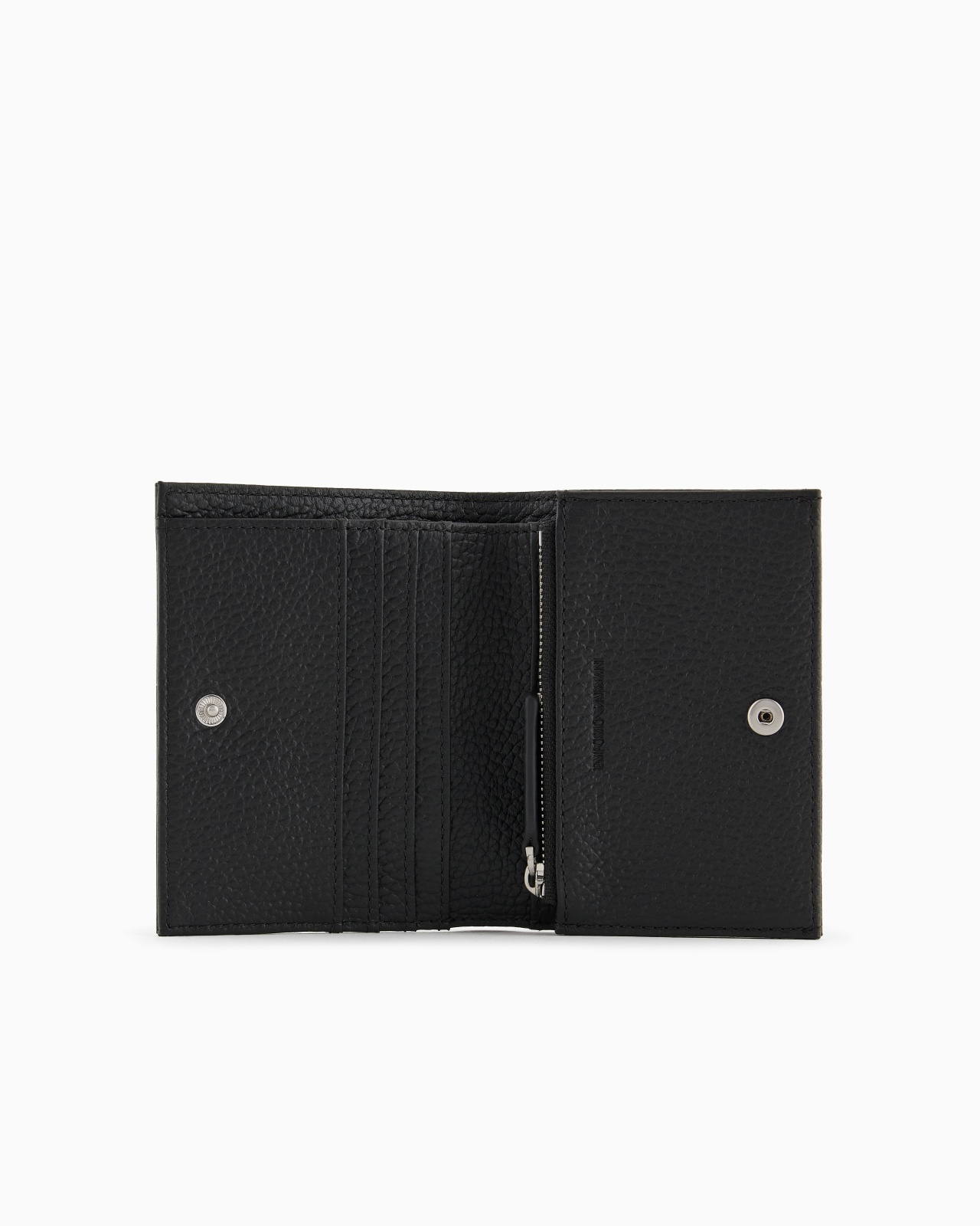 TUMBLED LEATHER COMPACT WALLET - 3