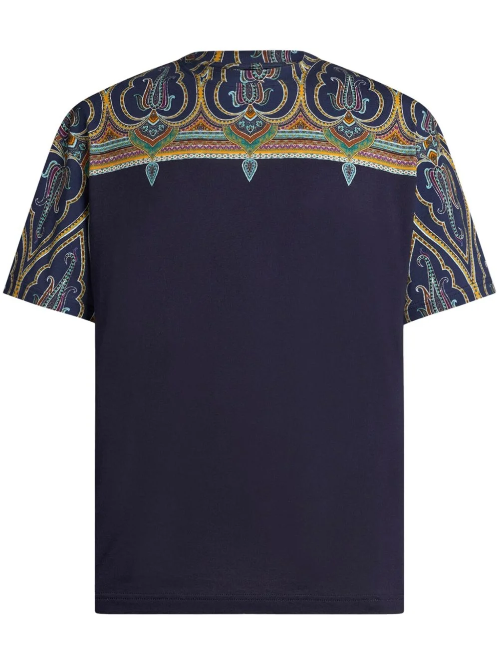 paisley-print T-shirt - 1