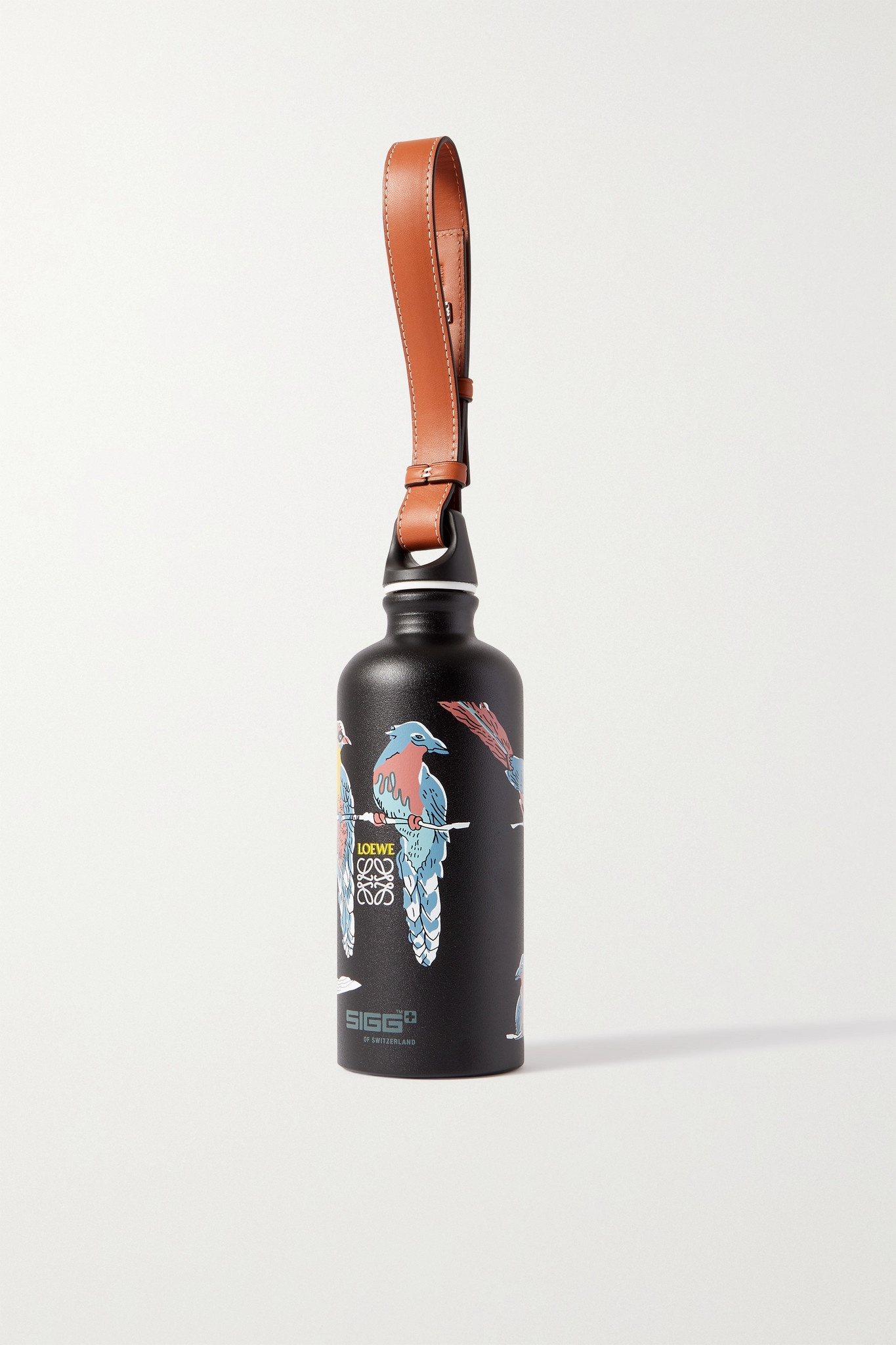 + Paula's Ibiza + SIGG printed leather-trimmed bottle - 2