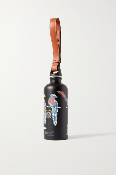 Loewe + Paula's Ibiza + SIGG printed leather-trimmed bottle outlook