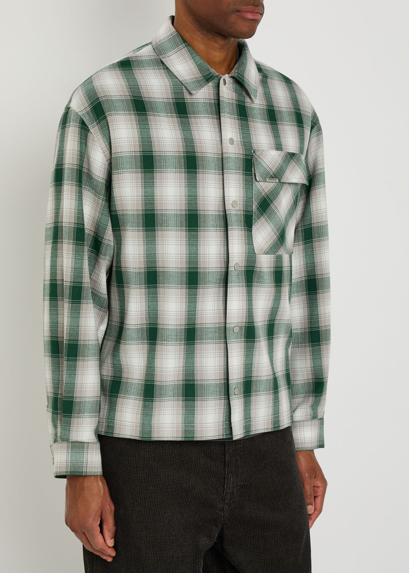 REPRESENT Represent Plaid Cotton Shirt outlook