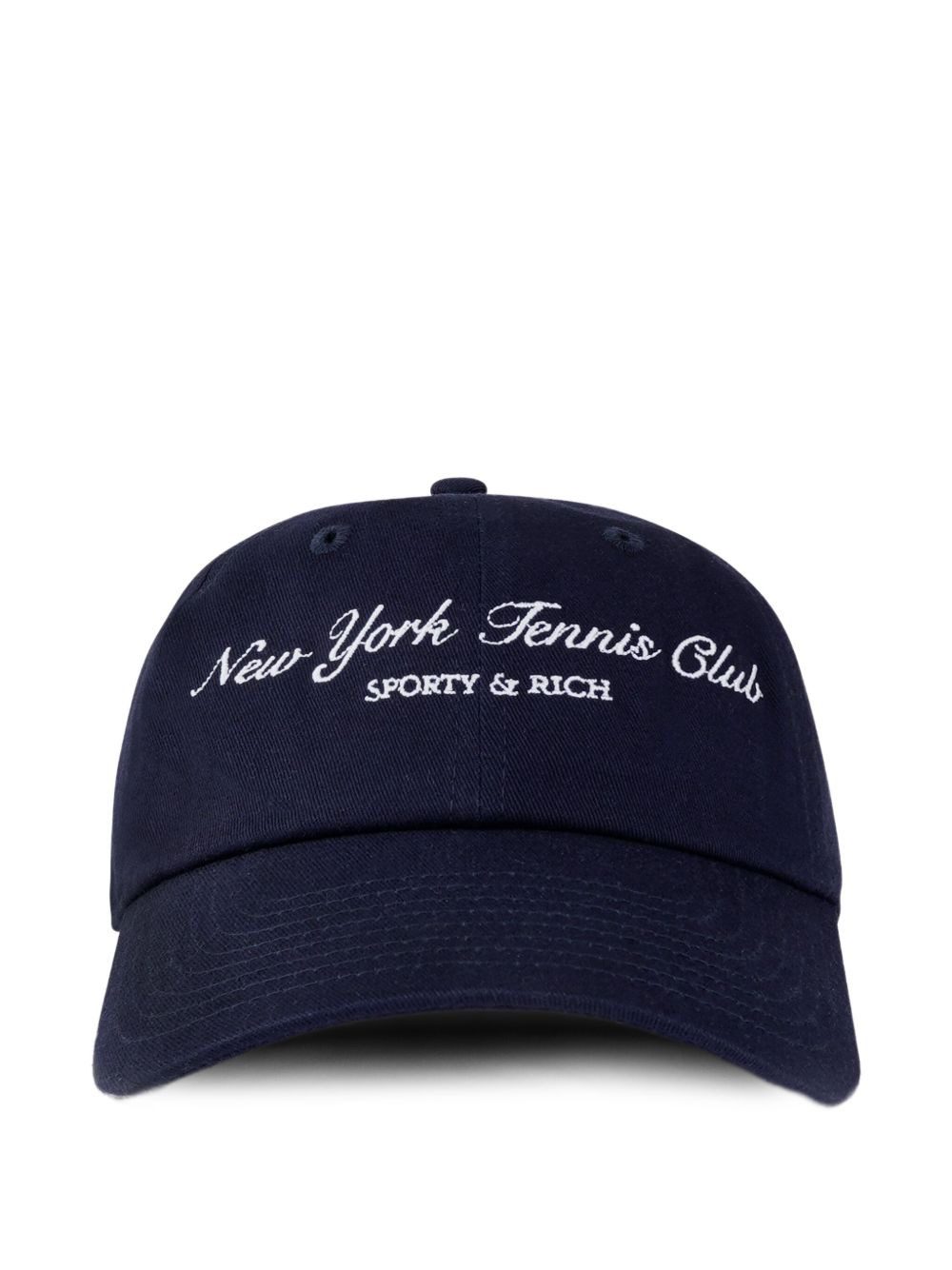 embroidered baseball cap - 1