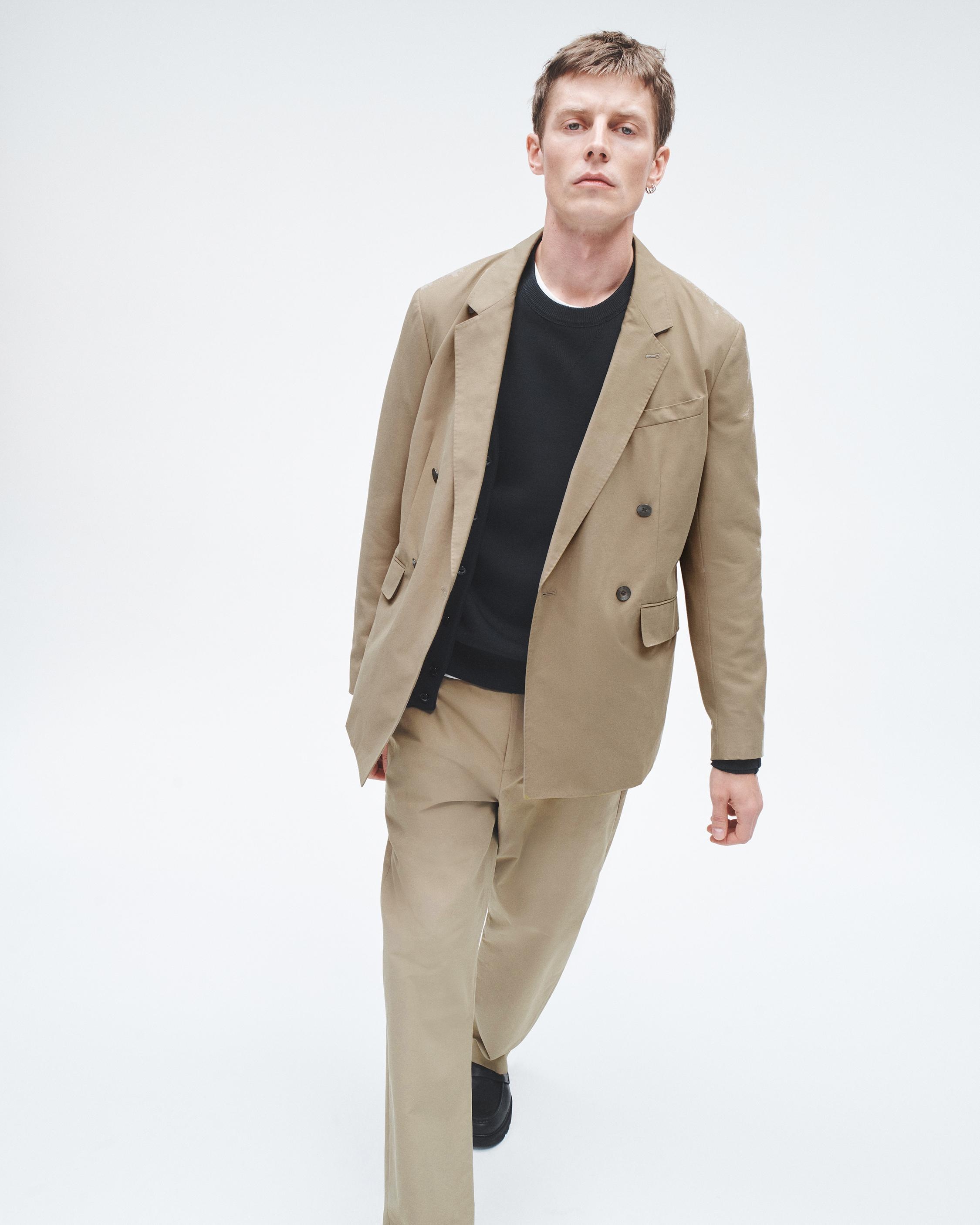 Shift Cotton Nylon Blazer
Double Breasted Relaxed Fit - 7