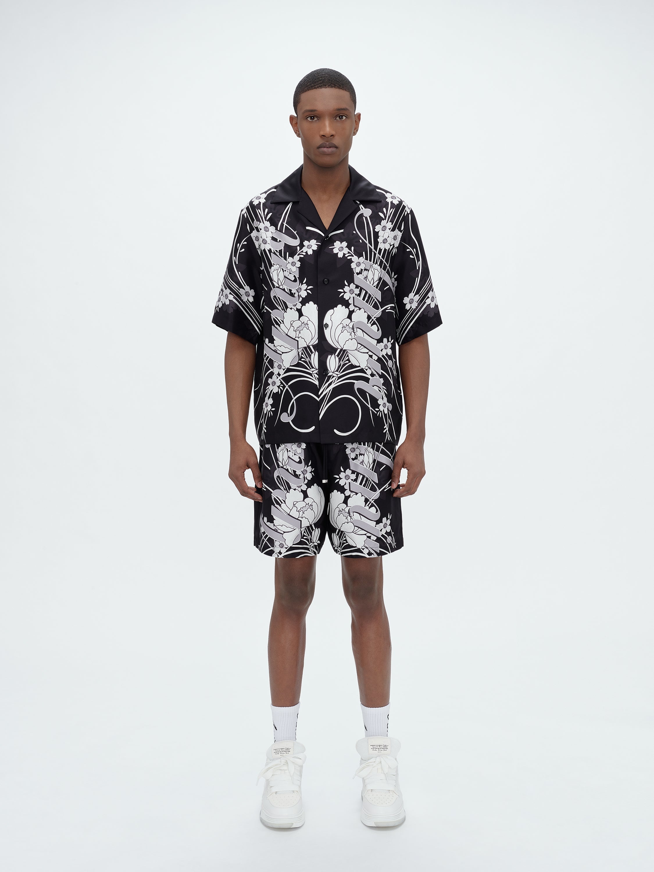 FLORAL DRAWSTRING SHORT - 2