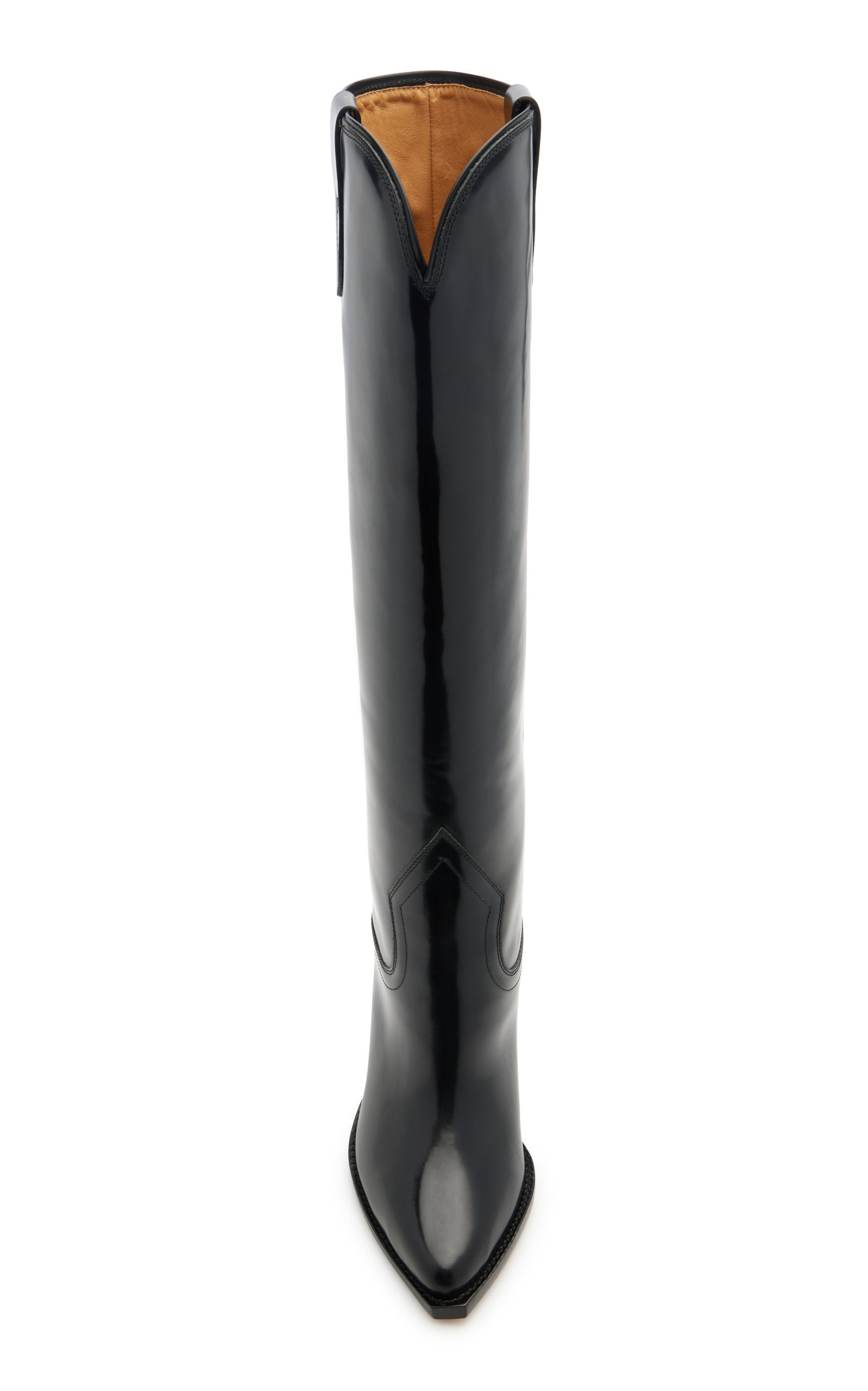 Lomero Leather Knee Boots black - 3