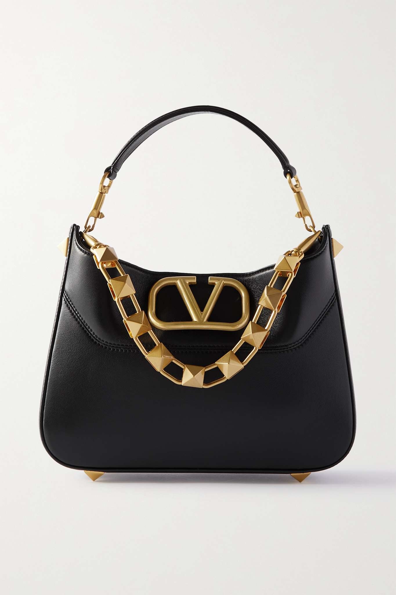 Valentino Garavani Stud Sign leather shoulder bag - 1