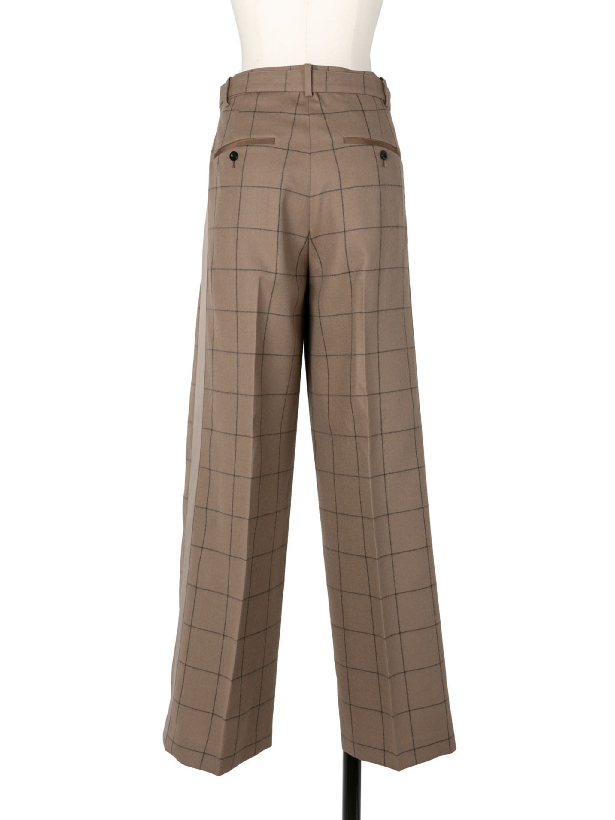 Windowpane Pants - 4