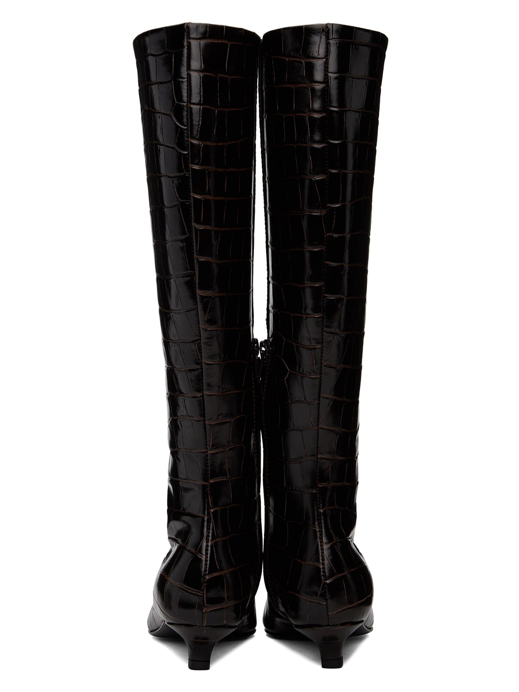 Brown 'The Slim' Knee-High Boots - 2
