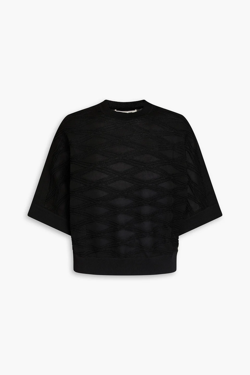 Cairo jacquard-knit top - 1