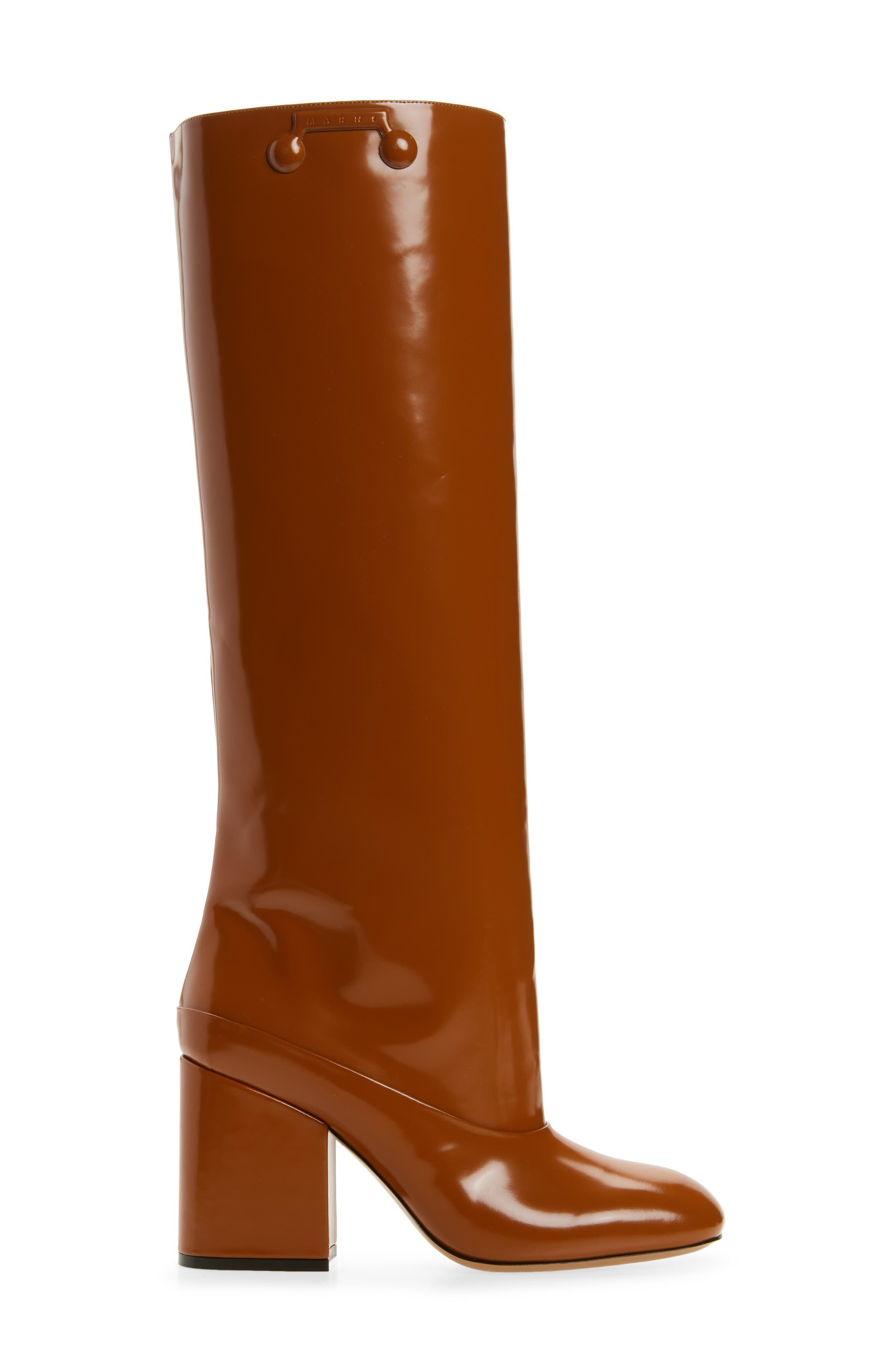 Marni Trunkaroo Knee High Boot in Cinnamon at Nordstrom - 3
