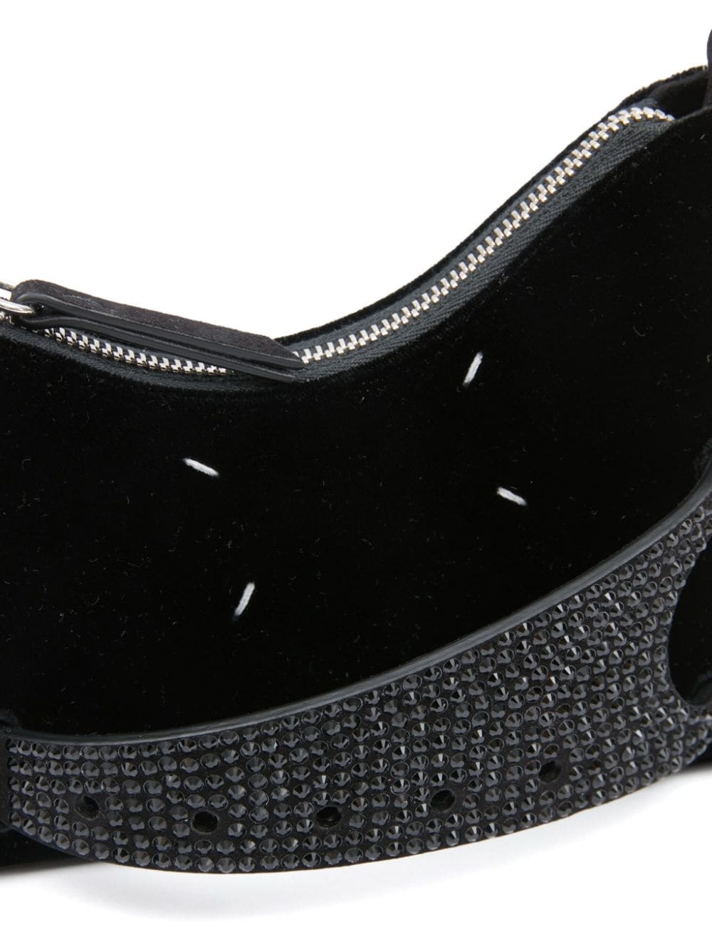 small Snatched leather shoulder bag - 6