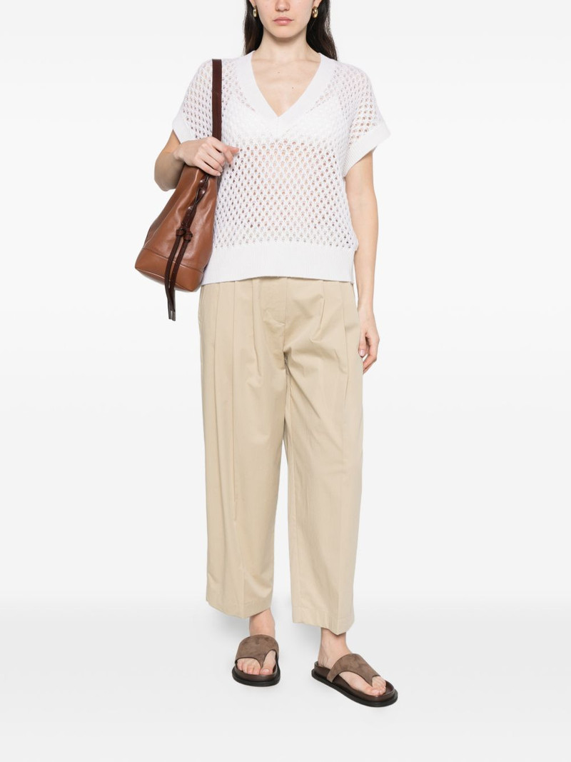 Allude V-neck vest outlook