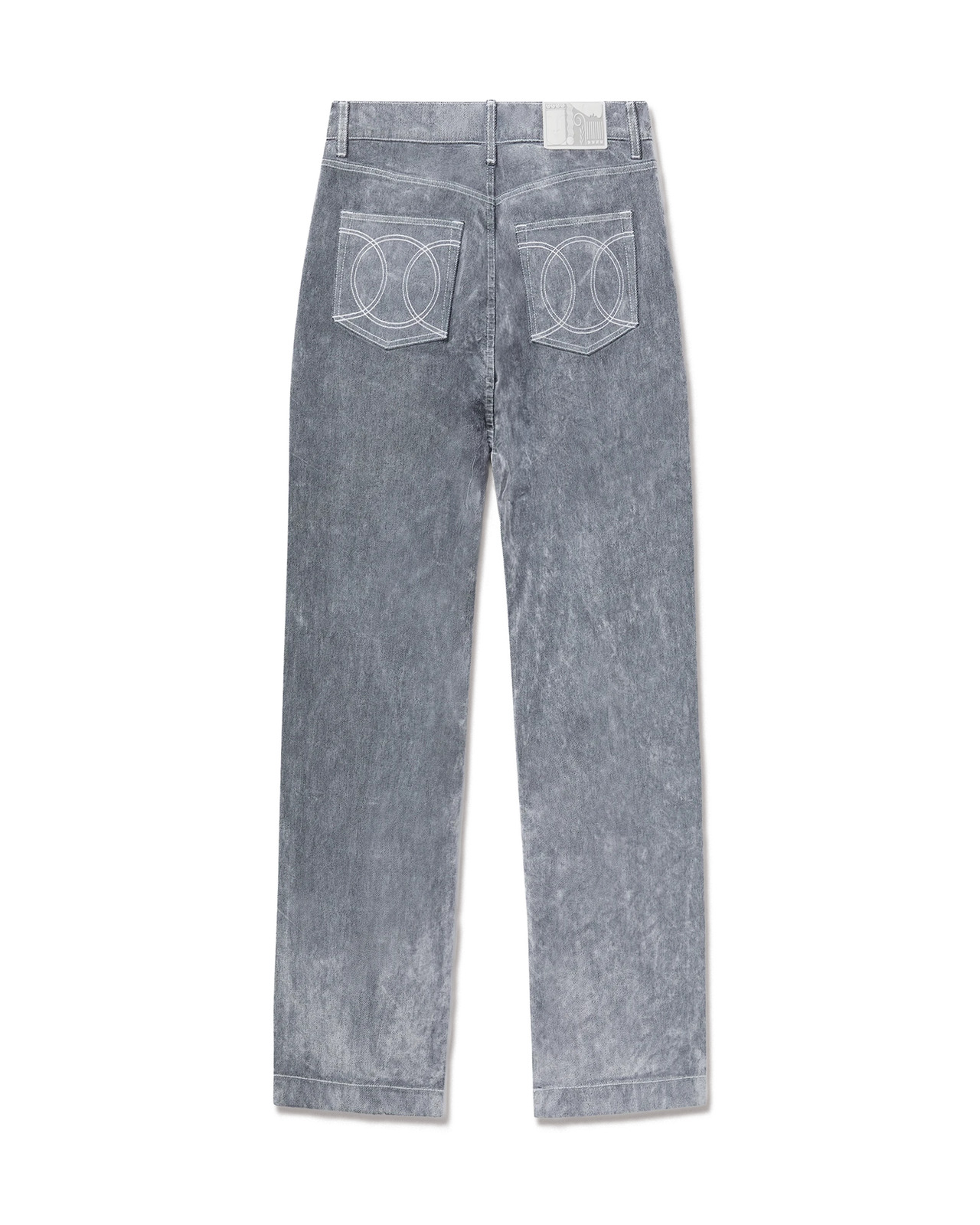 Peach Texture Jeans - 2