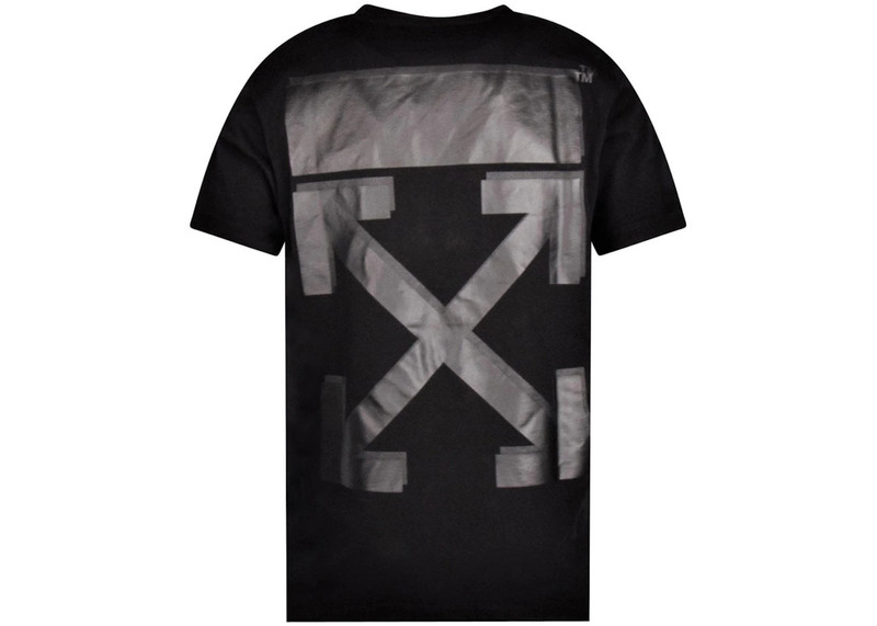 Off-White OFF-WHITE Rubber Arrows Slim Fit T-Shirt Black/Black outlook