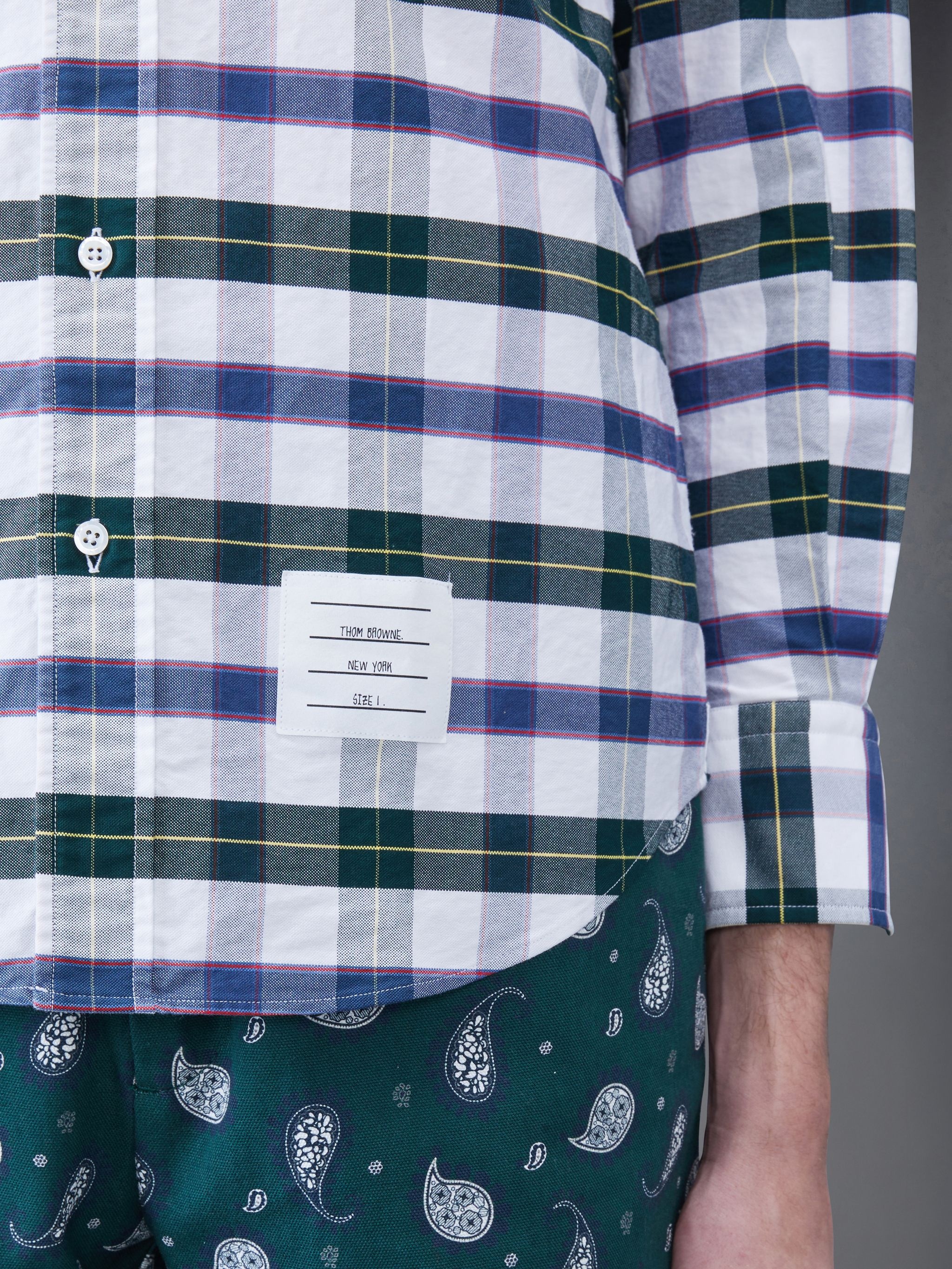 Tartan Oxford Straight Fit Shirt - 6