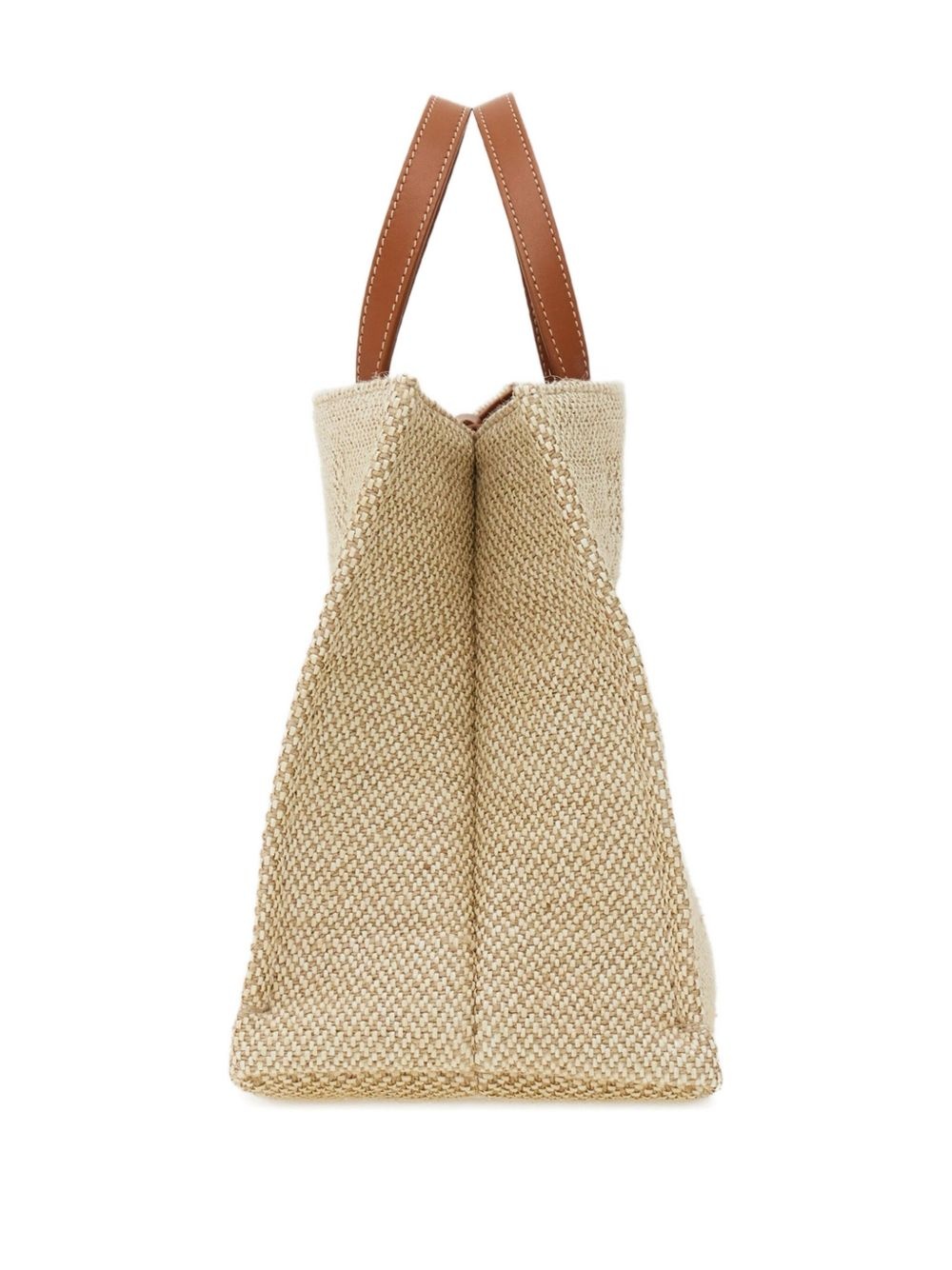 medium logo-embroidered tote bag - 5