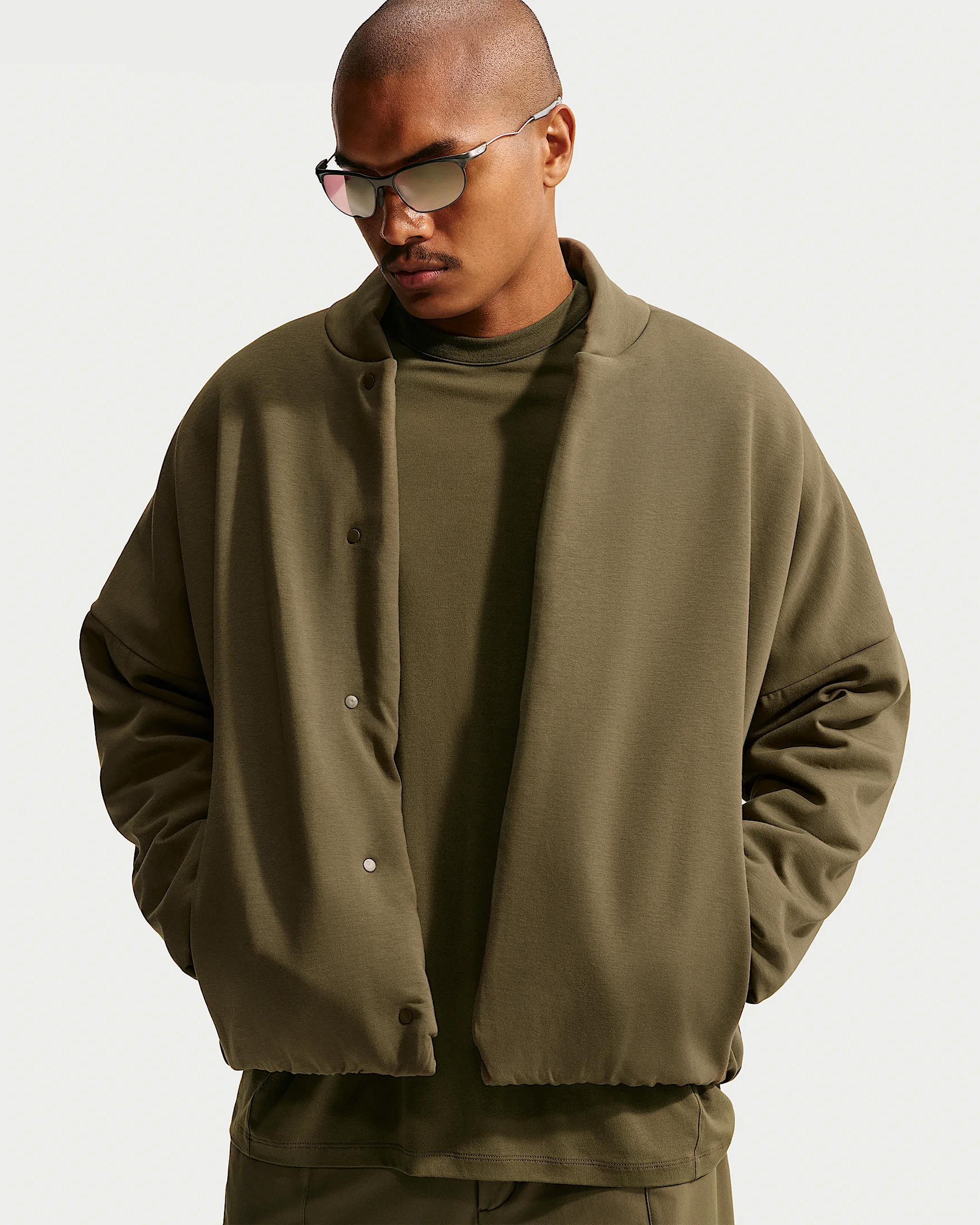 Nike 24.7 ImpossiblySoft Plush Men's Therma-FIT Jacket - 1