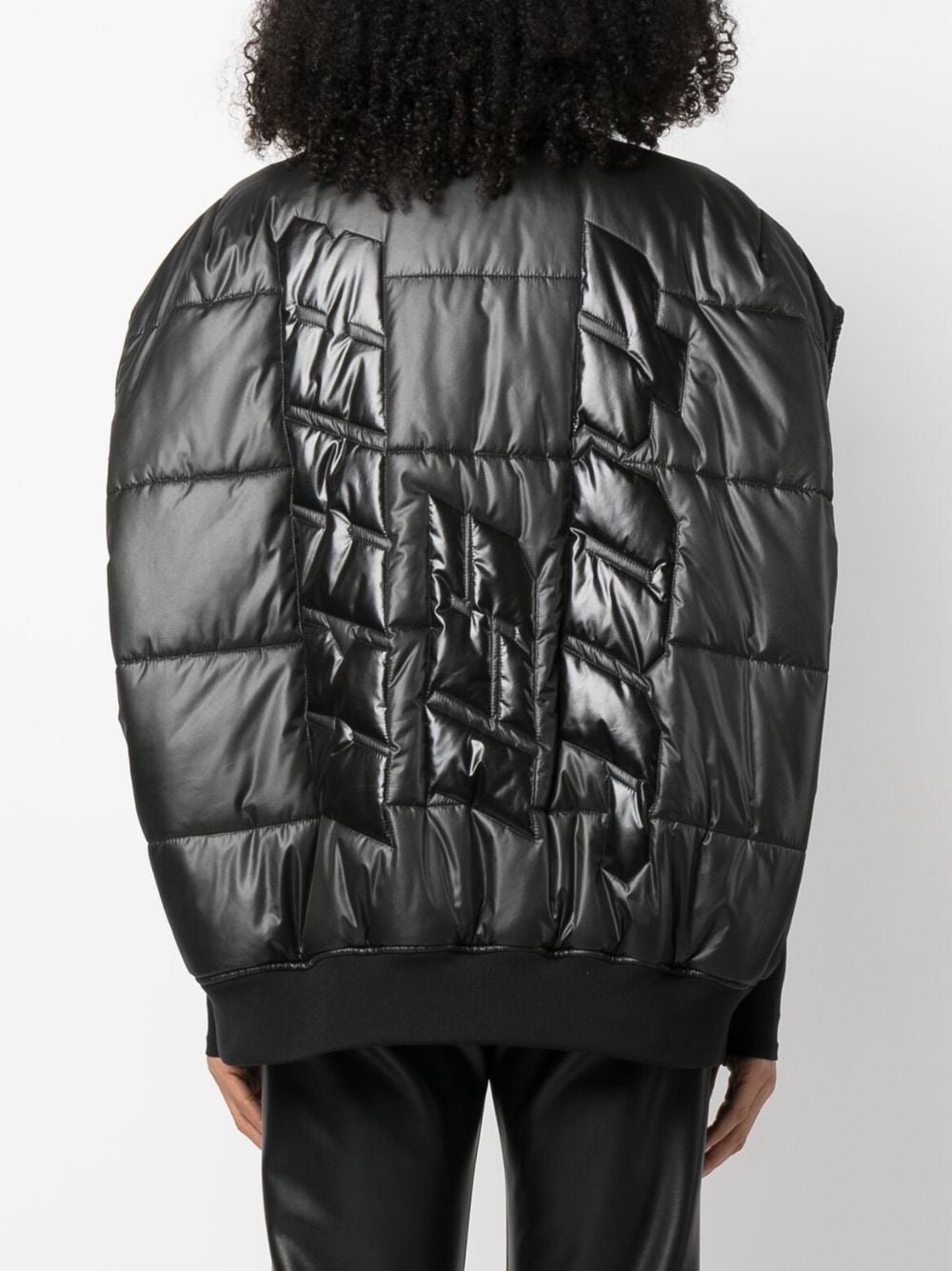 padded bomber vest - 4