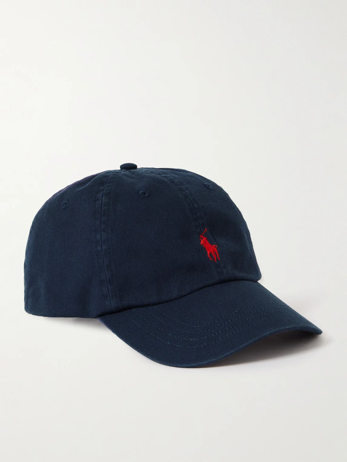 Logo-Embroidered Cotton-Twill Baseball Cap - 1