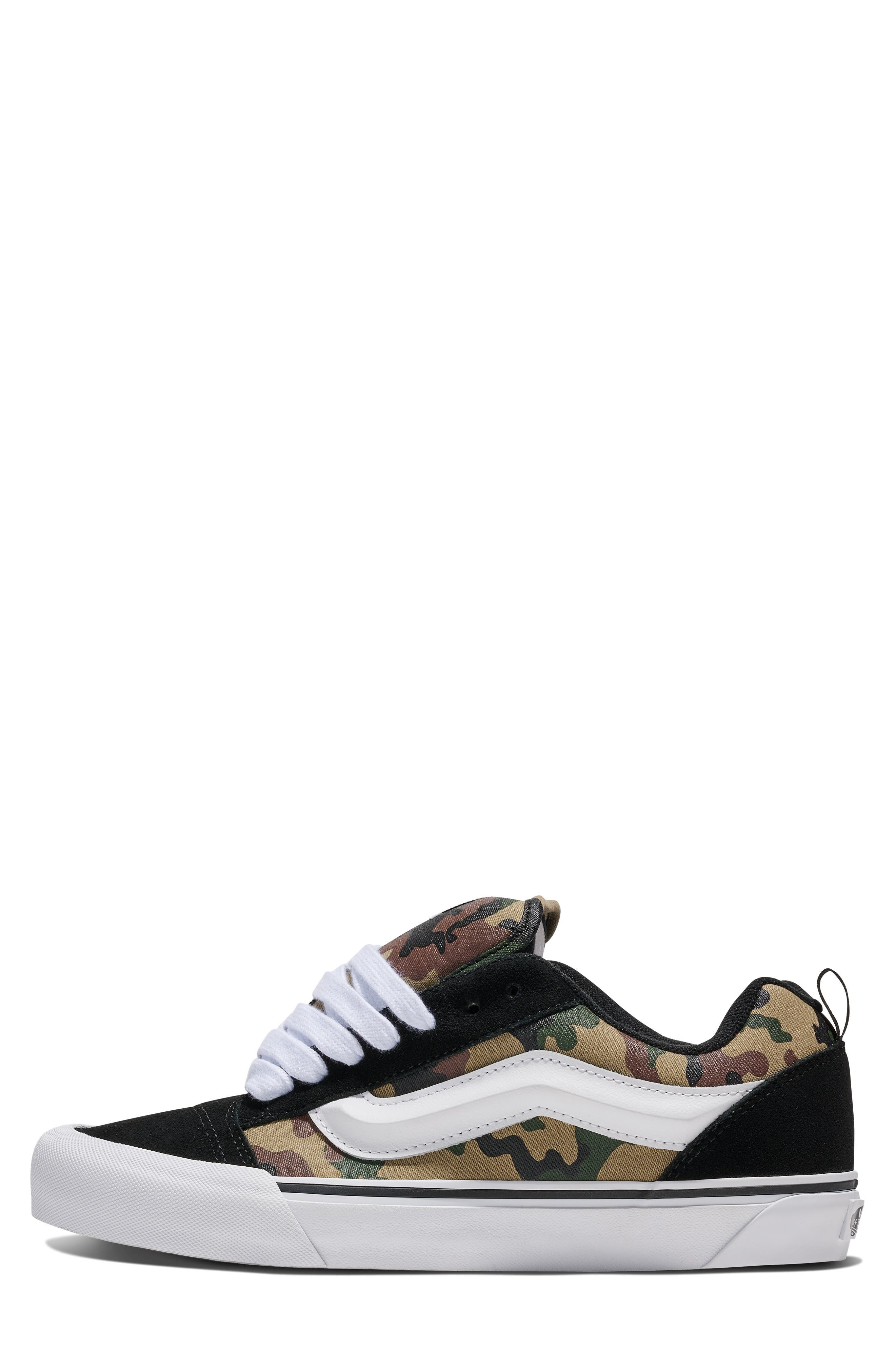 Vans Knu School Color Blocking Sneaker in Camo Black/Green at Nordstrom - 4
