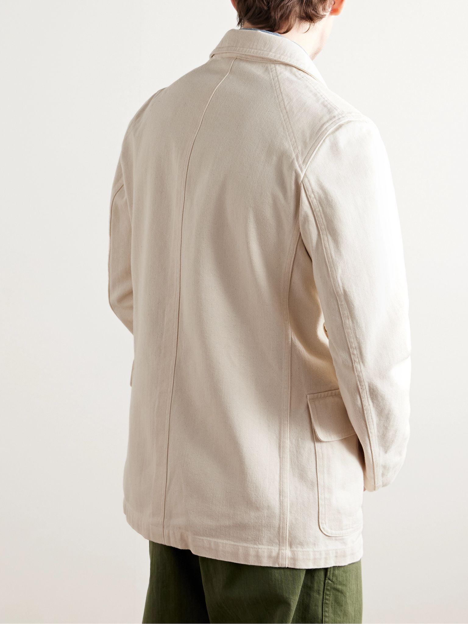 Mk. IV Games Denim Blazer Ecru - 4
