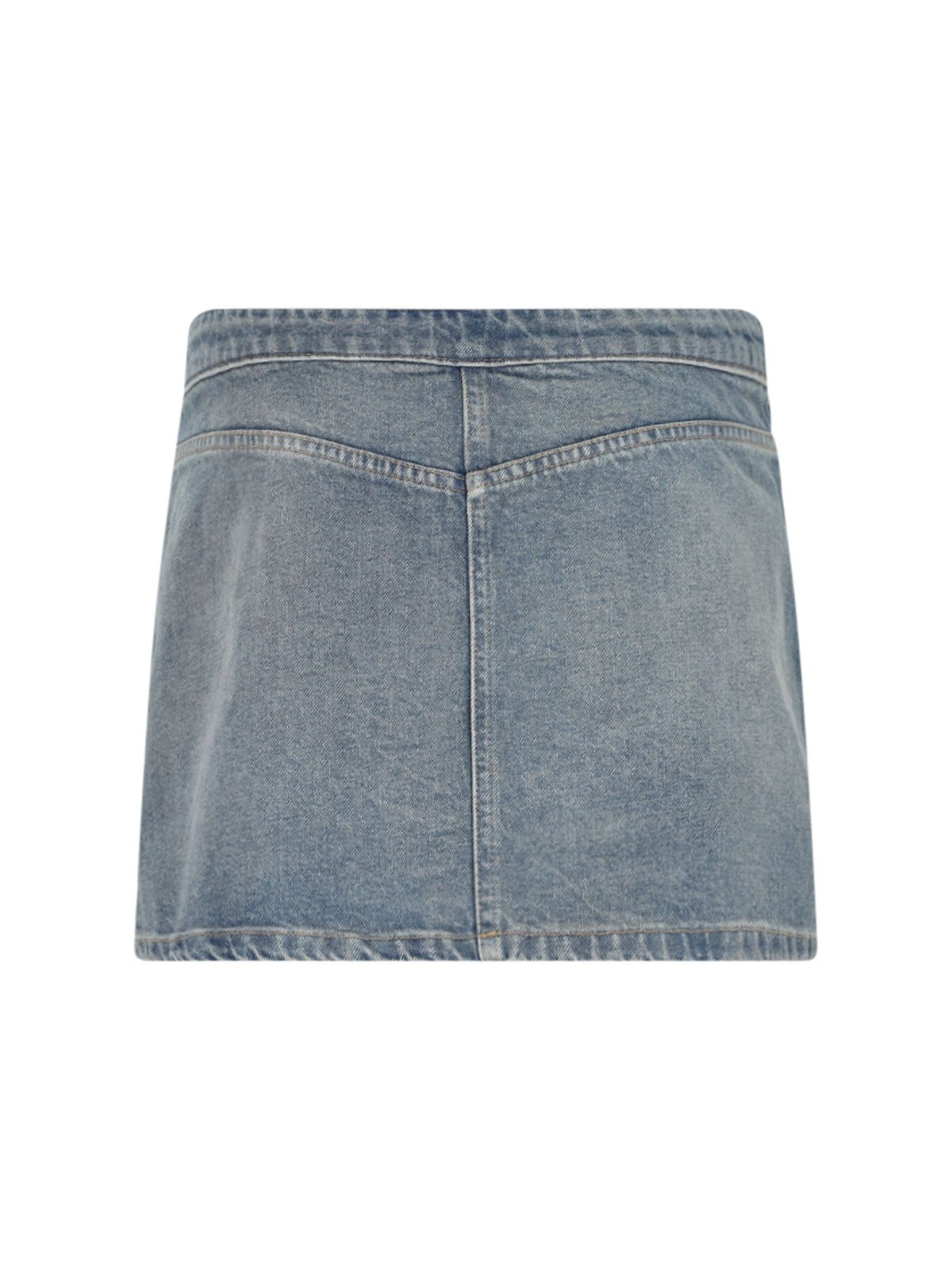 DENIM MINI SKIRT - 2