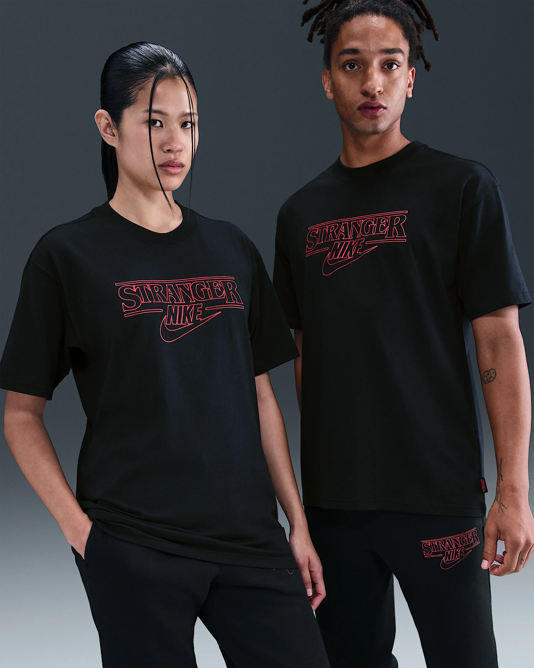 Nike x Stranger Things Men's T-Shirt - 1