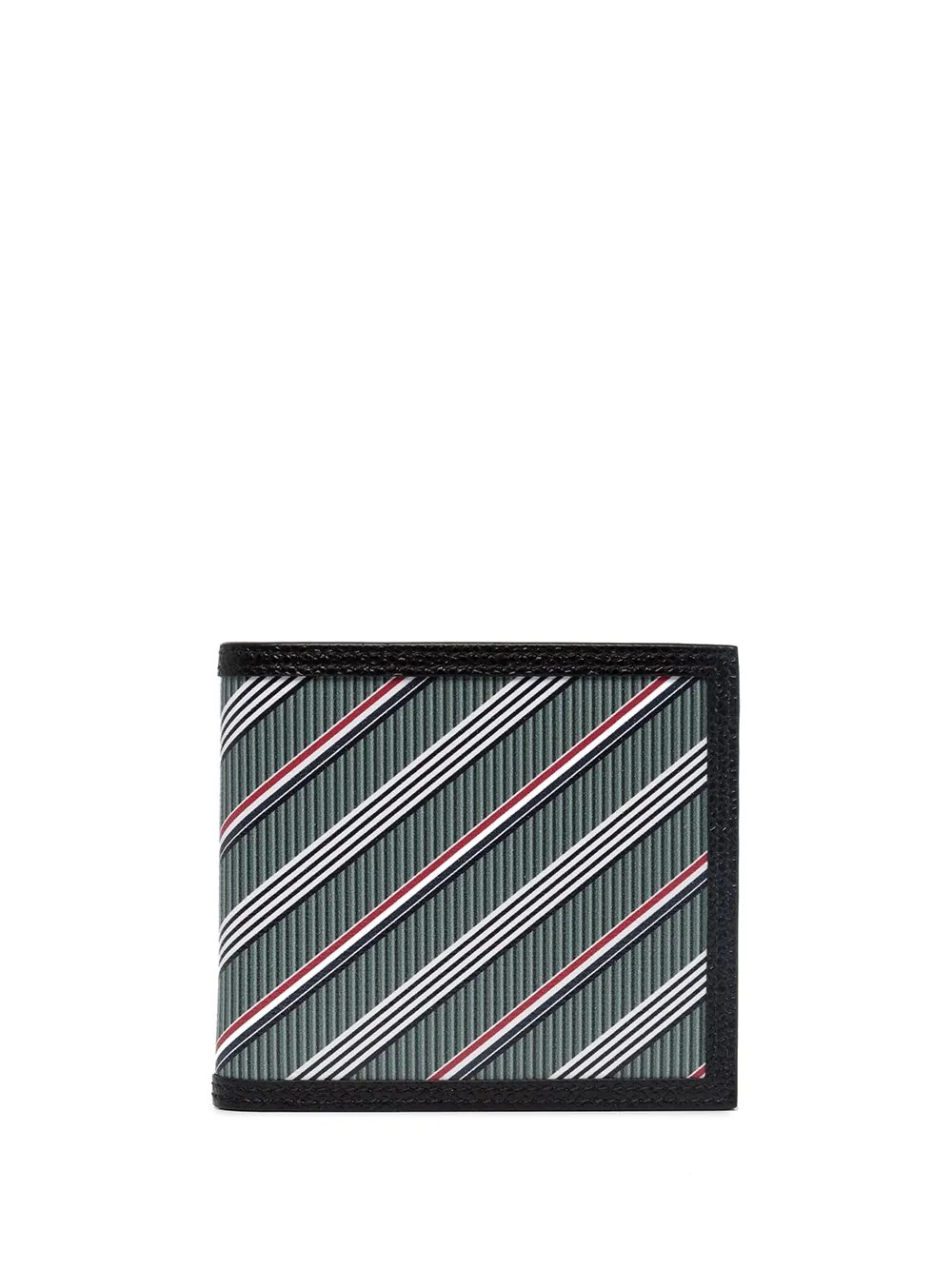 striped bi-fold wallet - 1