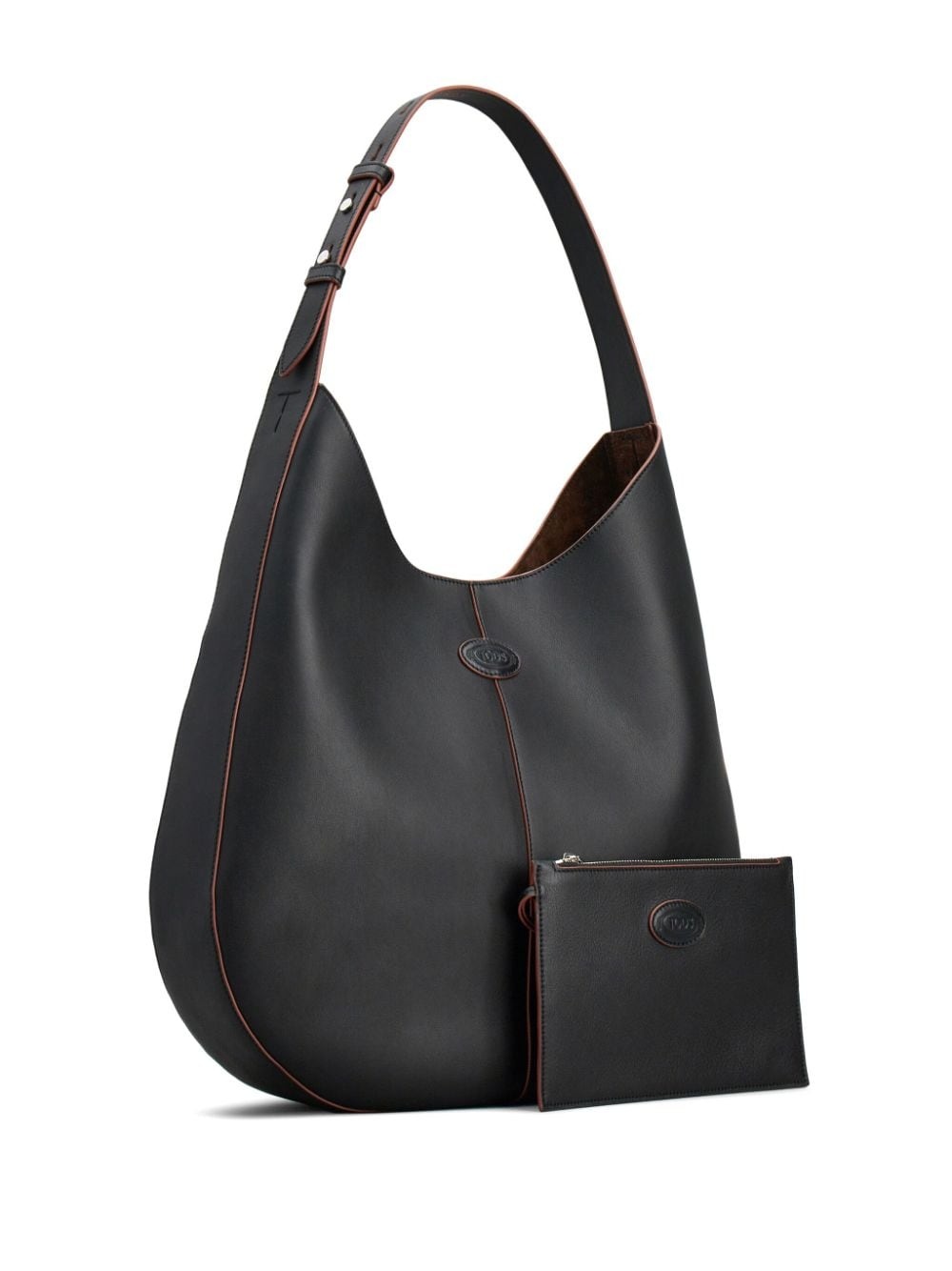 medium Di leather shoulder bag - 2