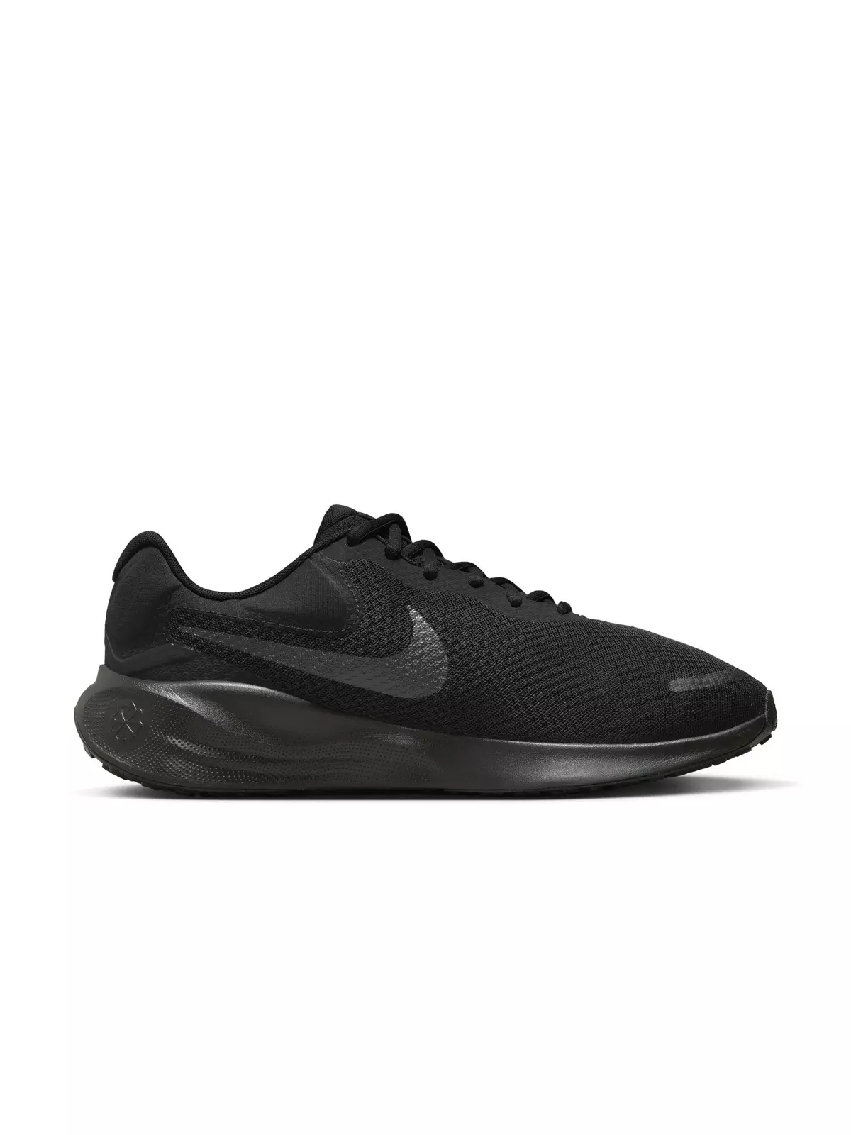 Revolution 7 "Black/Off Noir" Men's Wide Running Shoe - 1