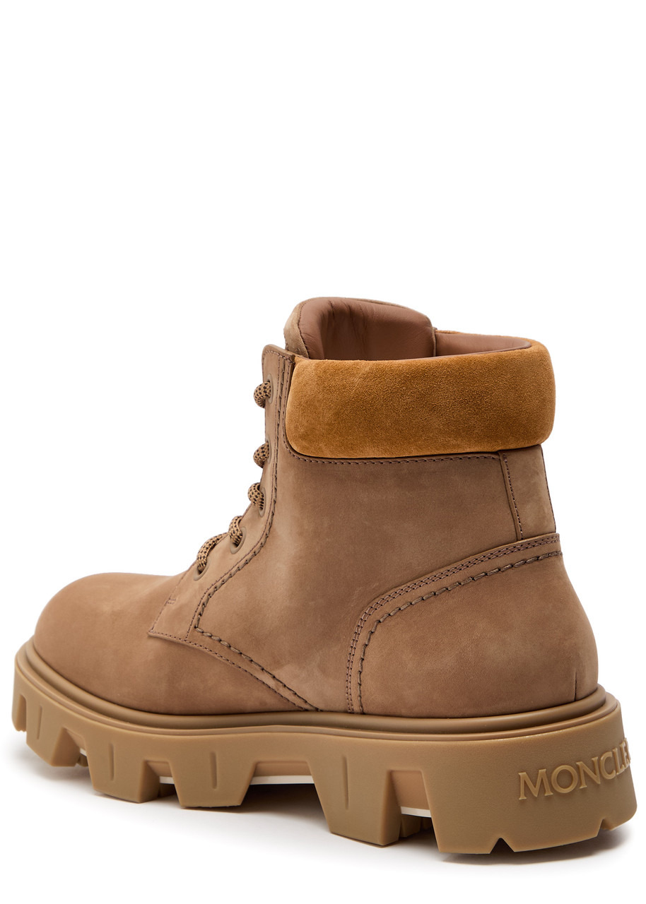 Moncler Peak City Nubuck Hiking Boots - 2