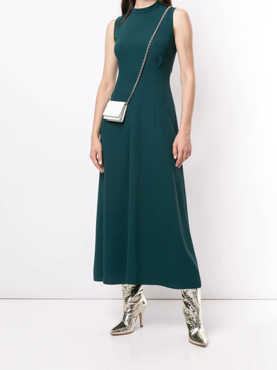 MM6 Maison Margiela pleat-detail sleeveless dress outlook