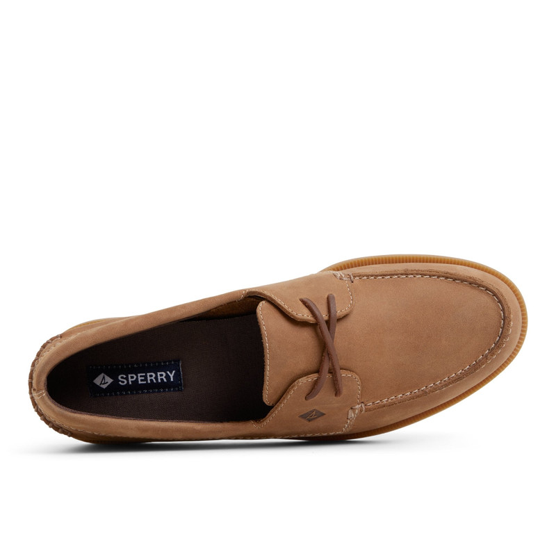 Authentic Original™ 2-Eye Cross Lace Boat Shoe 6