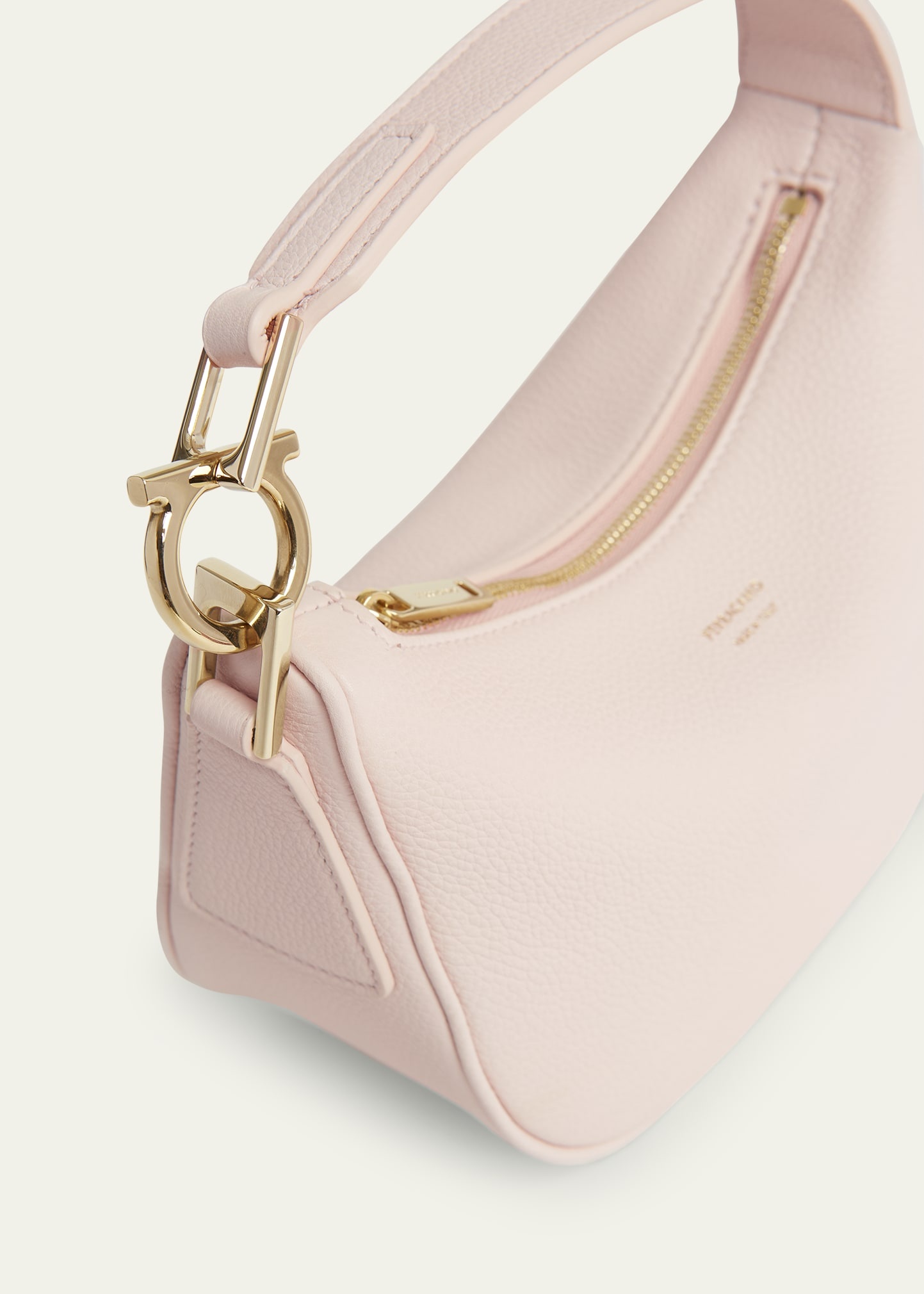 Smile Mini Leather Shoulder Bag - 5