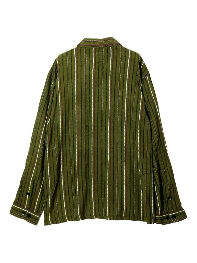 South2 West8 striped pocket shirt outlook