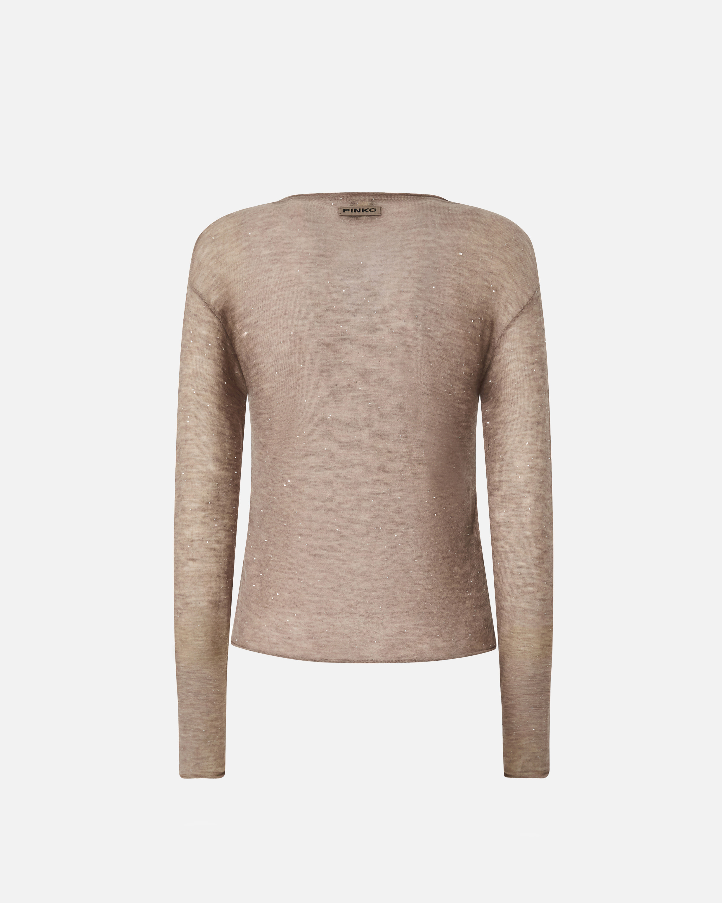 V-NECK SWEATER WITH SEQUINS - 6