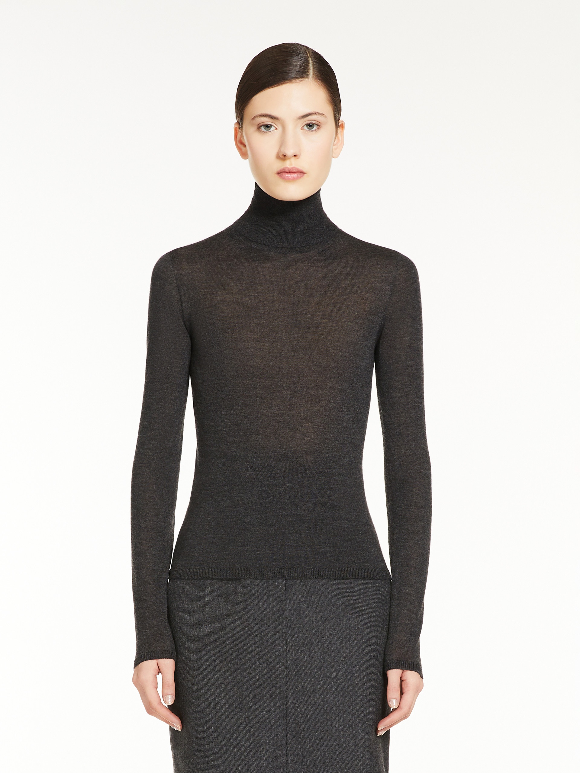 ADDA Cashmere yarn turtleneck - 3