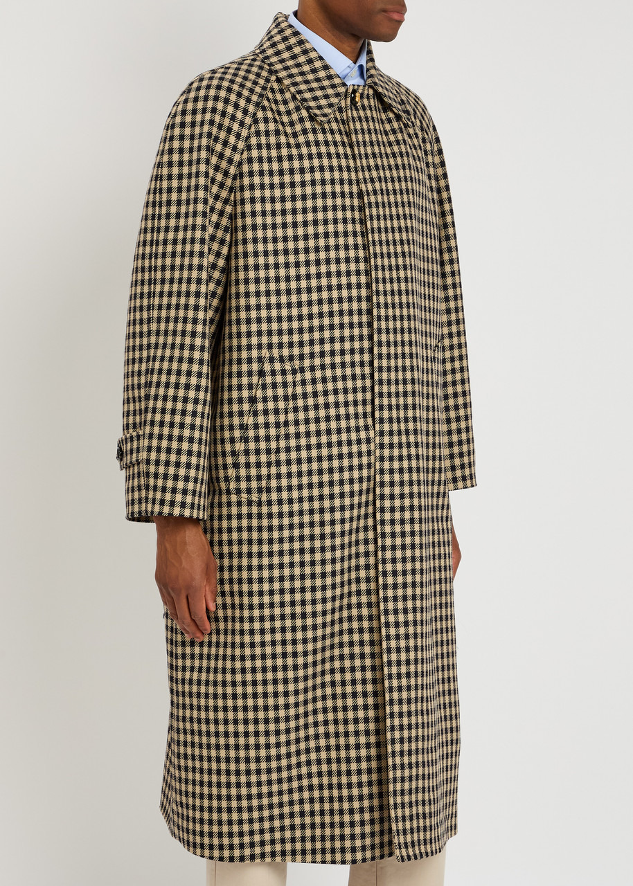 Valentino Garavani Checked Woven Coat - 2