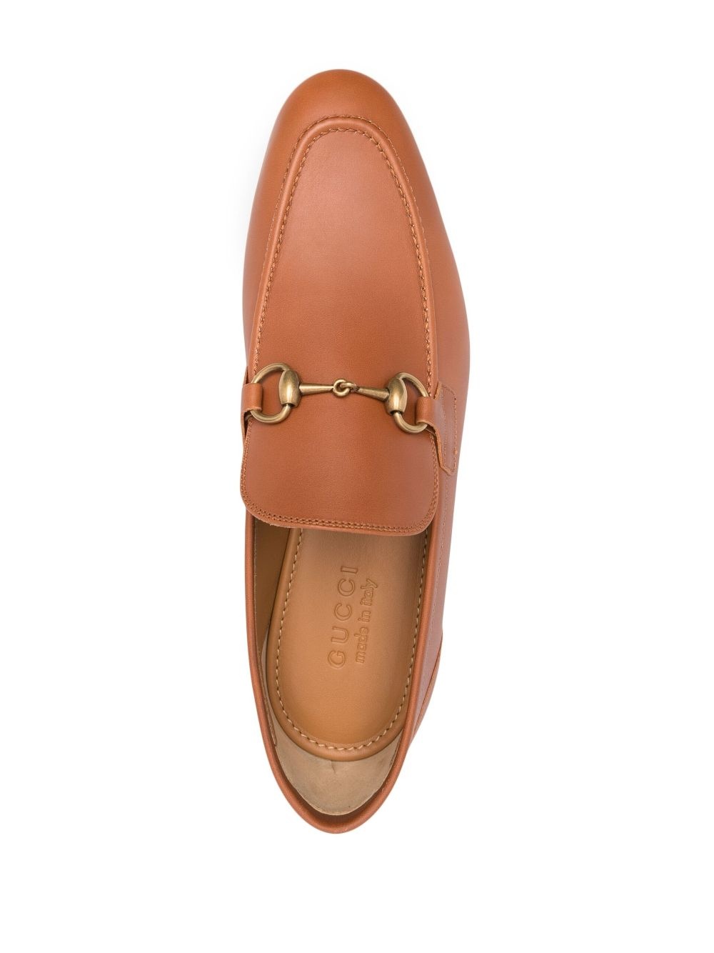 Horsebit leather loafers - 4