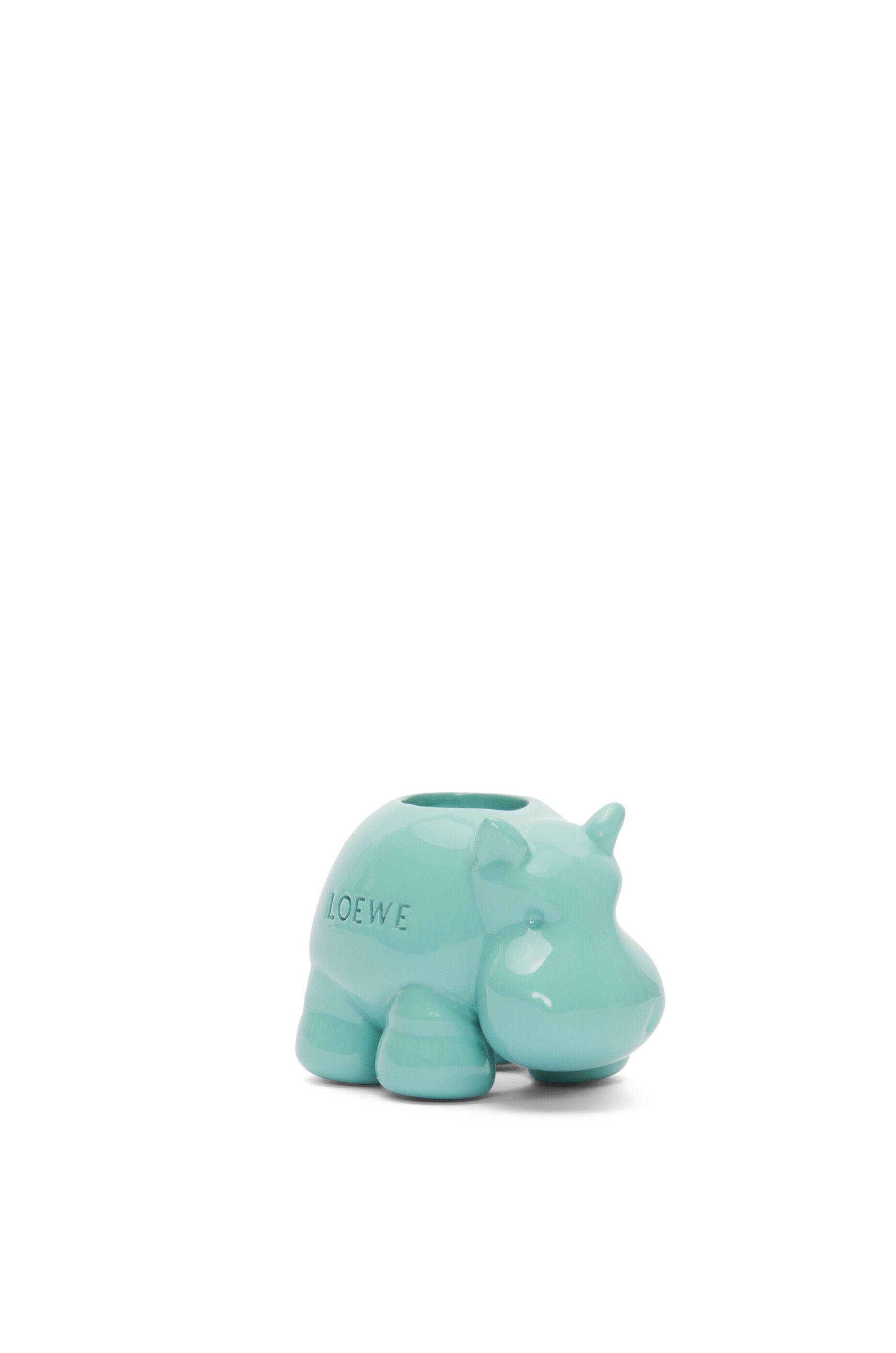 Hippo dice in metal - 2