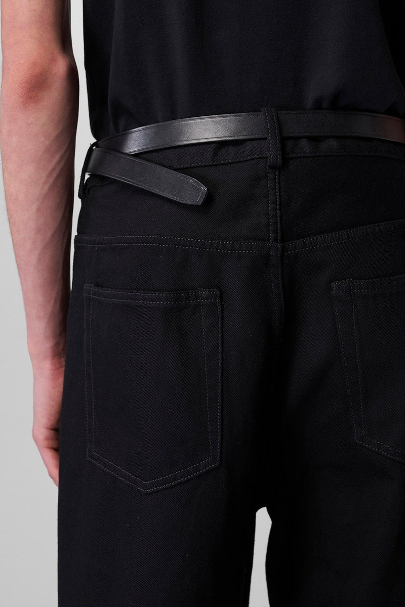 Five Pockets High Comfort Trousers Denim - 6