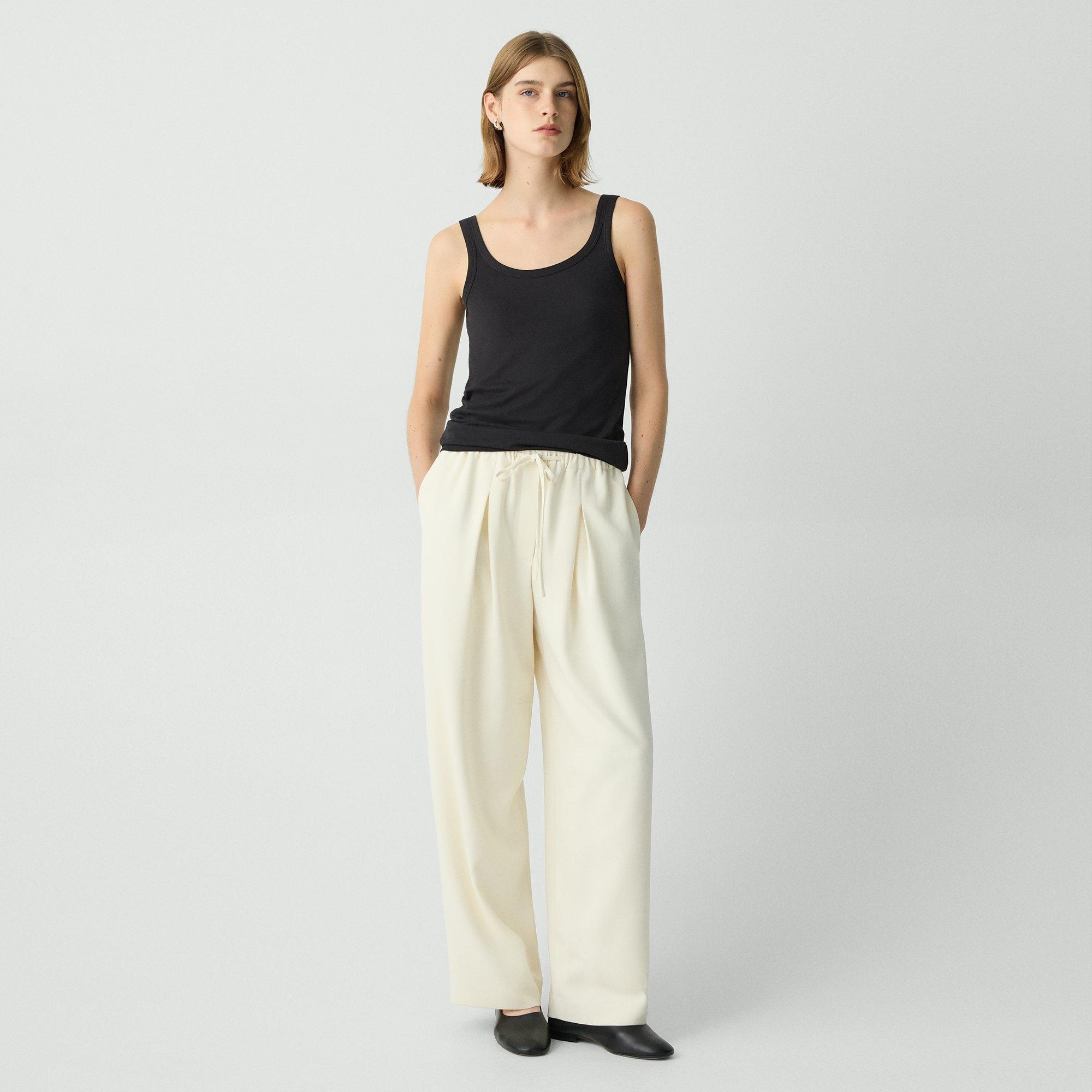 Scoop-Neck Tank Top in Cotton - 6