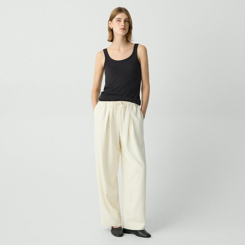 Theory Scoop-Neck Tank Top in Cotton outlook