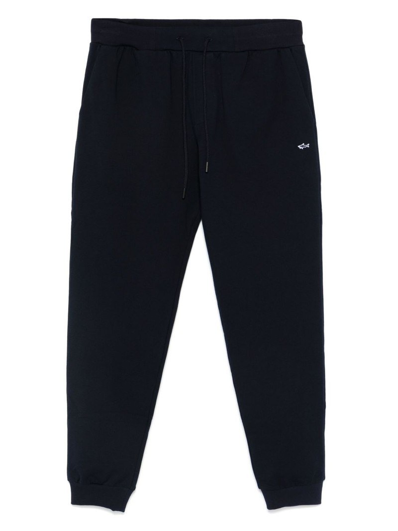 logo-appliqué track trousers 1